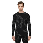 LE BENT Fractal Lightweight Mens Crew Base Layer