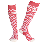 ROJO Checker Ladies Sock